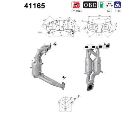 Katalizator AS 55184599