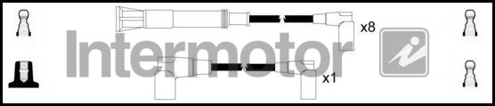 Zestaw przewodów zapłonowych INTERMOTOR 73765