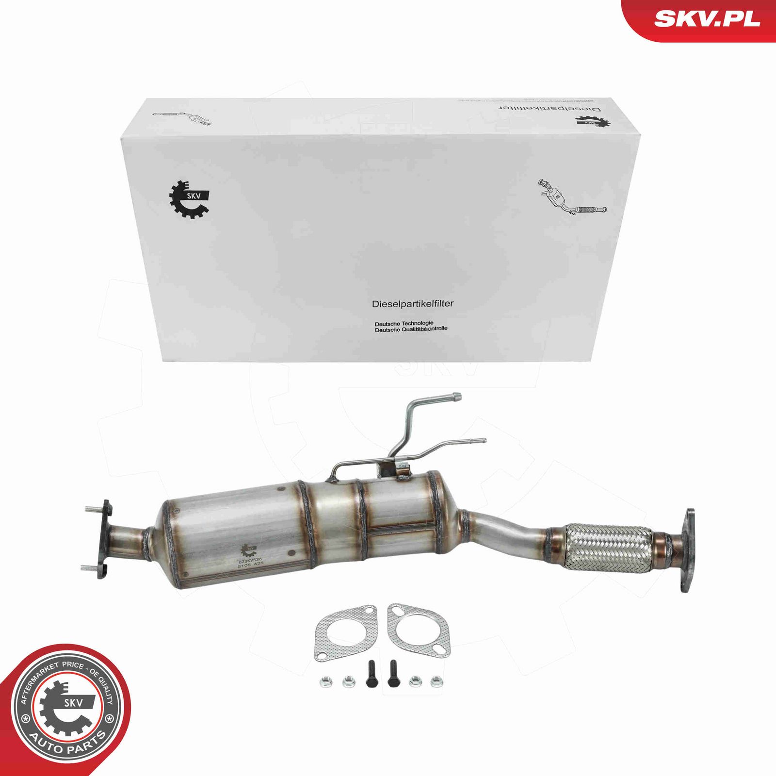 Tahma-/partikelfilter,väljalaskesüst.