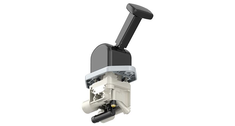 Valve de commande de frein, frein de stationnement