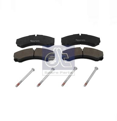 Zestaw klocków hamulcowych, hamulce tarczowe DT SPARE PARTS 7.92615