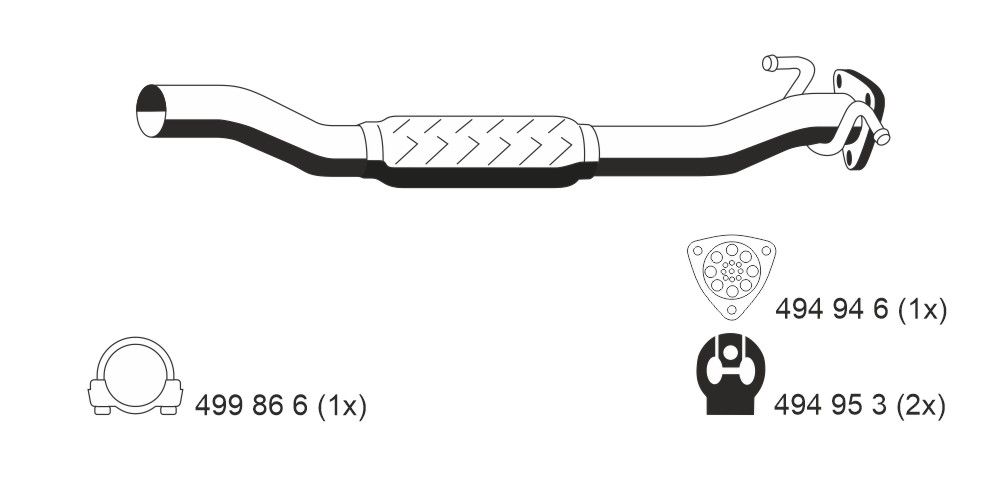 Racord evacuare ERNST 012485