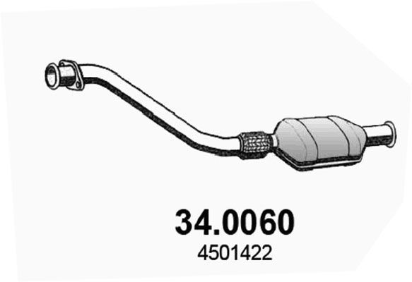 Katalizator ASSO 34.0060