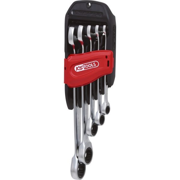 Levně Ráčna-sada klíčů očko-vidlice KS TOOLS 503.4255