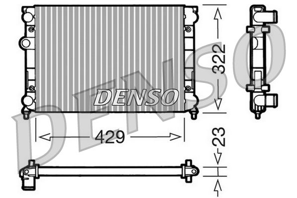 Radiators, motora dzesēšanas sistēma