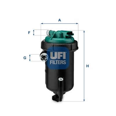 Palivový filter UFI 55.148.00