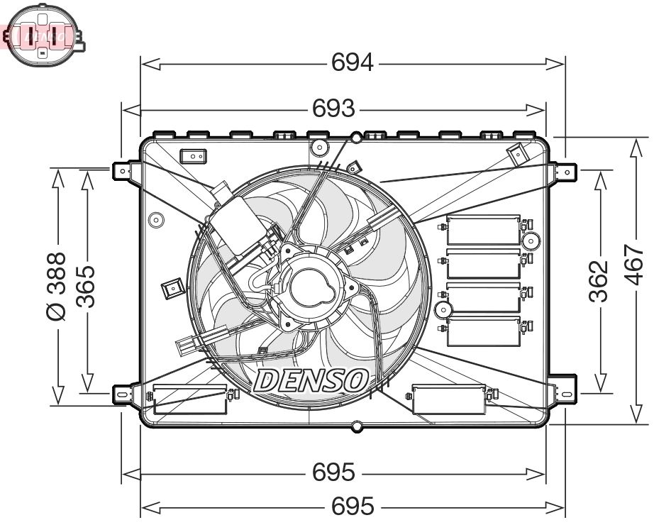 Ventilaator,mootorijahutus