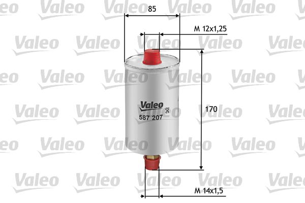Palivový filter VALEO 587207