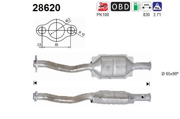 Katalizator AS 28620