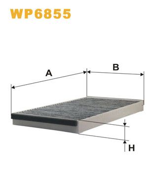 Filtru, aer habitaclu WIX FILTERS WP6855