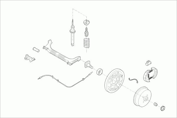 Układ kierowniczy SACHS RENAU-TWING-RS003