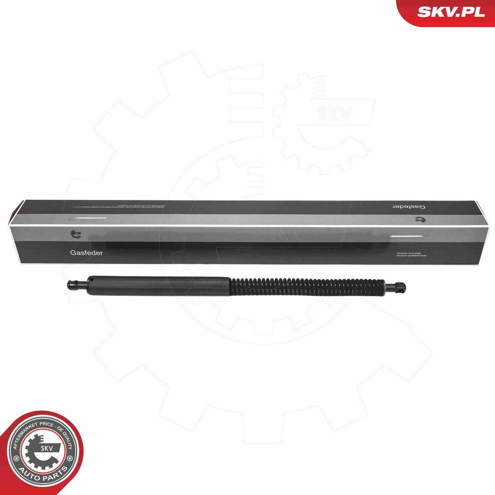 Газовая пружина, крышка багажник