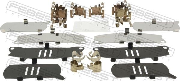 Комплектующие, колодки дискового тормоза