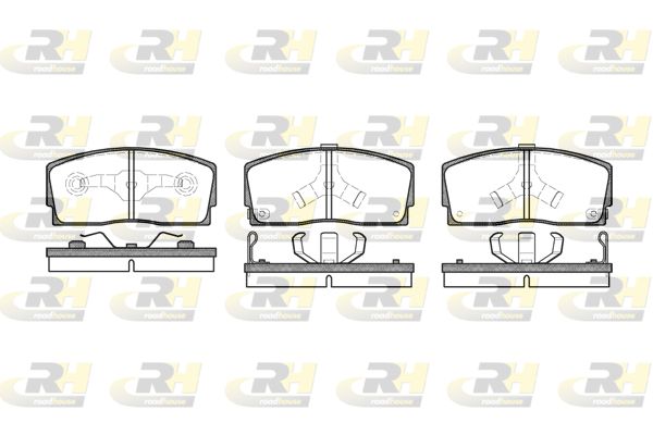Zestaw klocków hamulcowych, hamulce tarczowe ROADHOUSE 2254.02