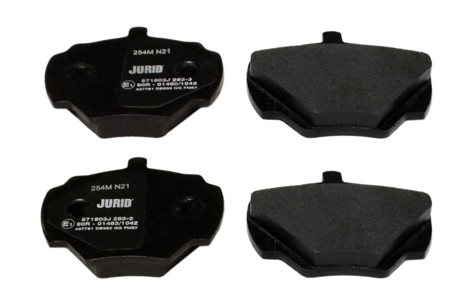 Комплект тормозных колодок, дисковый тормоз