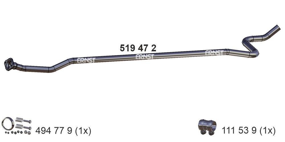 Racord evacuare ERNST 519472