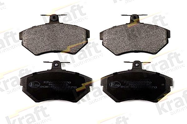 Sada brzdových destiček, kotoučová brzda KRAFT AUTOMOTIVE 6000370
