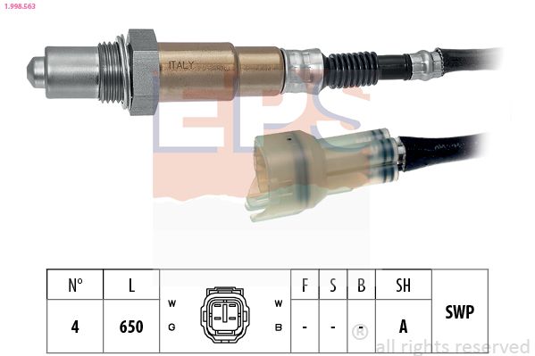 Sonda lambda EPS 1.998.563
