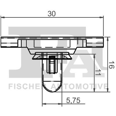 clips, acoperire decorativa si protectie FA1 10-40051.5