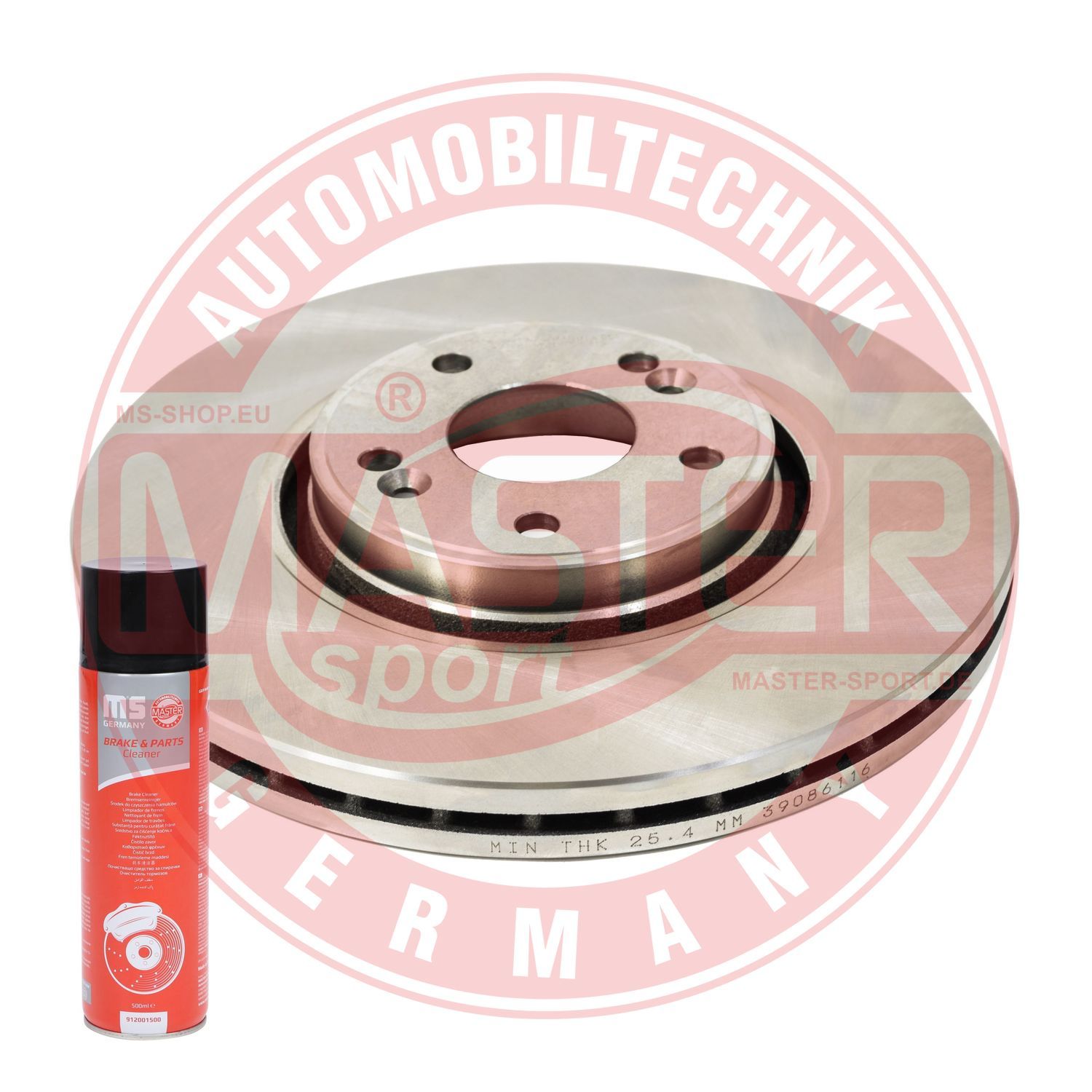 Tarcza hamulcowa MASTER-SPORT GERMANY 24012801821-PCS-MSP