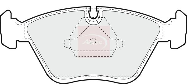 Apec - Front Brake Pad Set