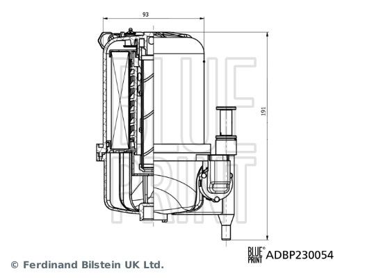 Palivový filter BLUE PRINT ADBP230054