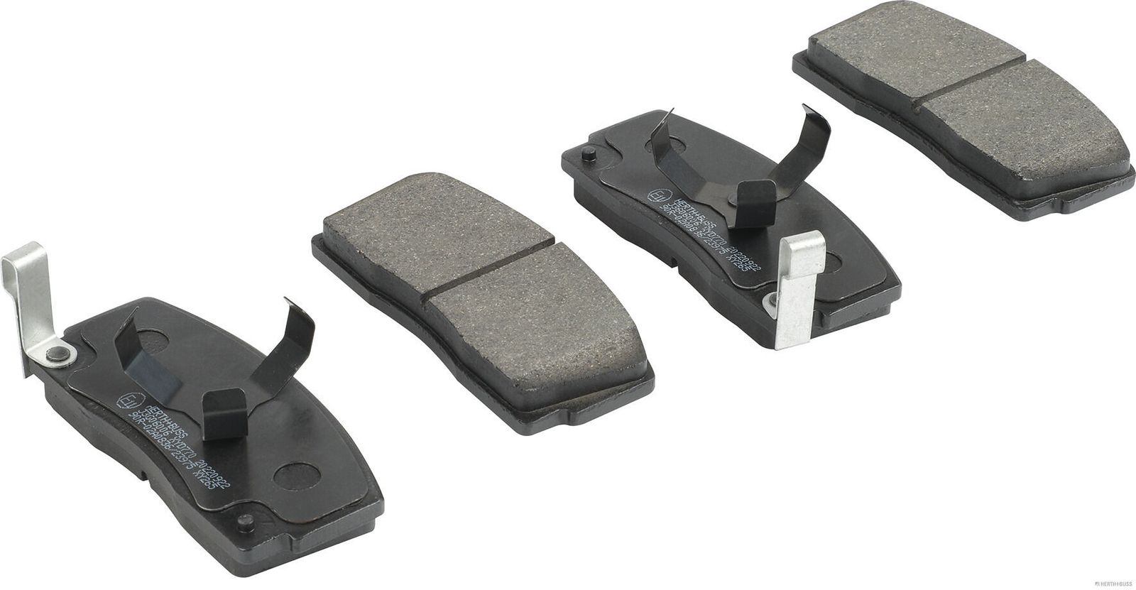 set placute frana,frana disc HERTH+BUSS JAKOPARTS J3606006