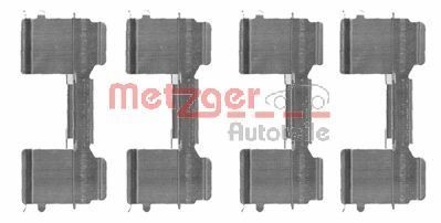 Set accesorii, placute frana METZGER 109-1726