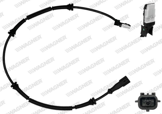 Czujnik, prędkość obrotowa koła WAGNER ABS00148
