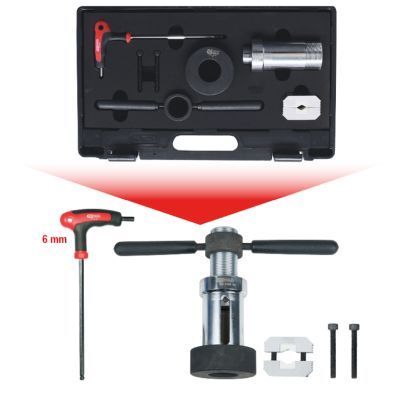 Set scule, tijă piston amortizor KS TOOLS 150.9545