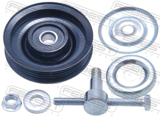 Rolka napinacza, pasek klinowy wielorowkowy FEBEST 0287-R51M