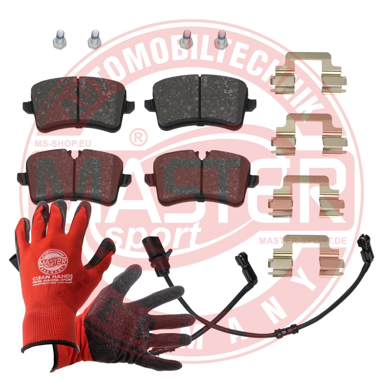 set placute frana,frana disc MASTER SPORT 13046027732N-SET-MSP