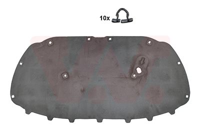 Material amortizare zgomot, nisa motor VAN WEZEL 5829460