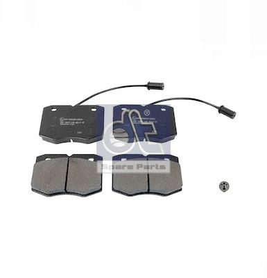 Zestaw klocków hamulcowych, hamulce tarczowe DT SPARE PARTS 7.92622