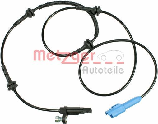 Czujnik, prędkość obrotowa koła METZGER AUTOTEILE 0900791