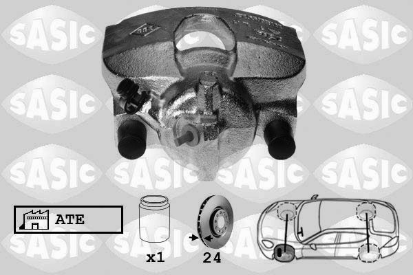 Zacisk hamulca SASIC 6504012