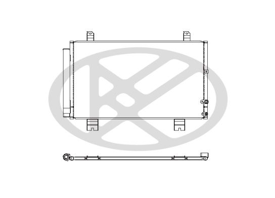 Condensator, climatizare KOYORAD CD010615M