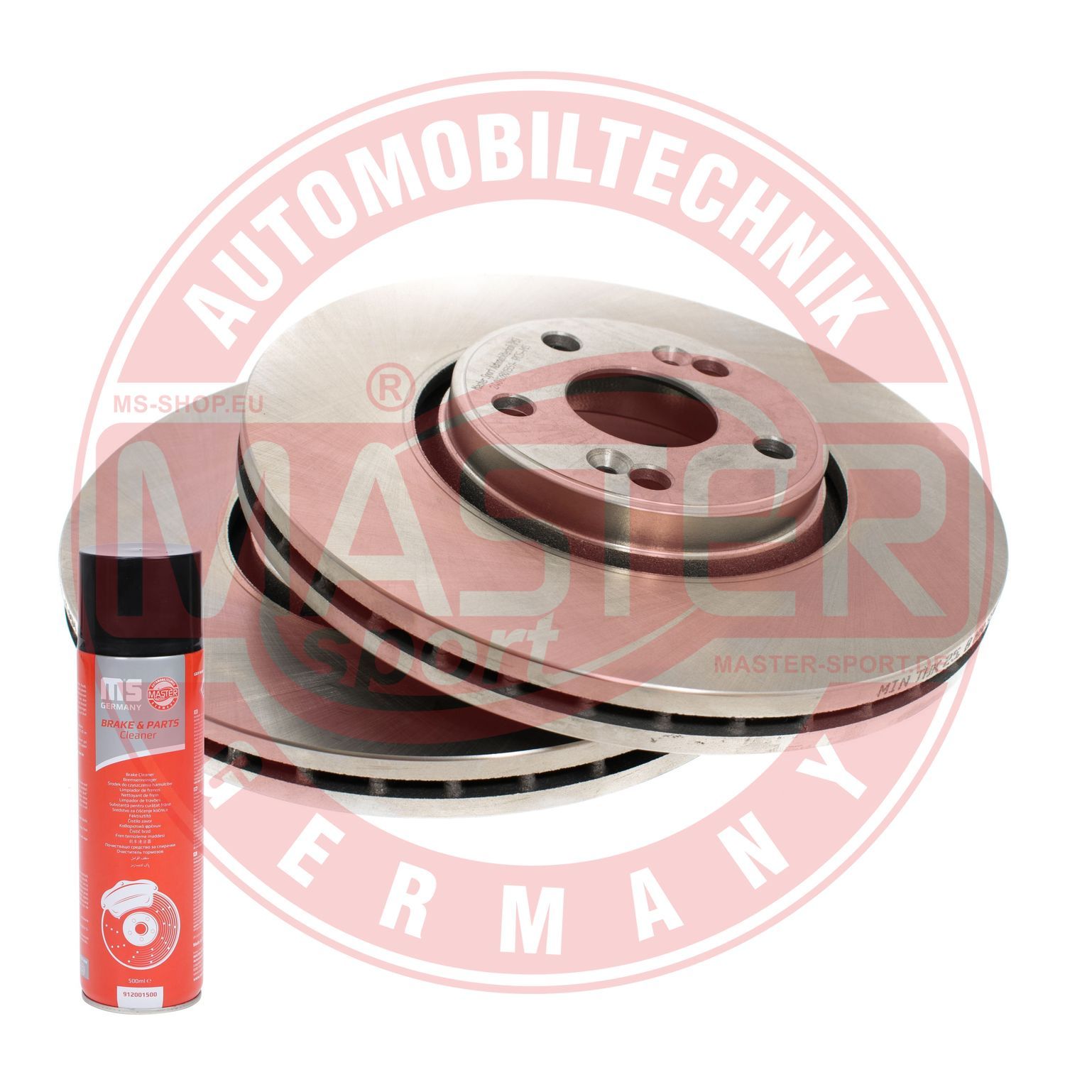 Tarcza hamulcowa MASTER-SPORT GERMANY 24012801351-SET-MSP