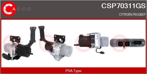 Hydraulické čerpadlo, řízení CASCO CSP70311GS
