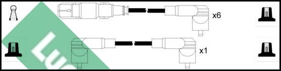 Zestaw przewodów zapłonowych LUCAS LUC5218