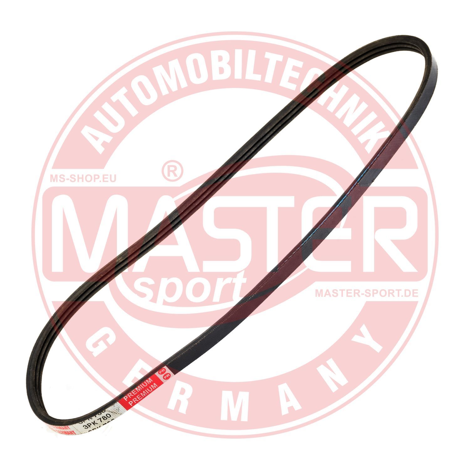 Pasek klinowy wielorowkowy MASTER-SPORT GERMANY 3PK780-PCS-MS