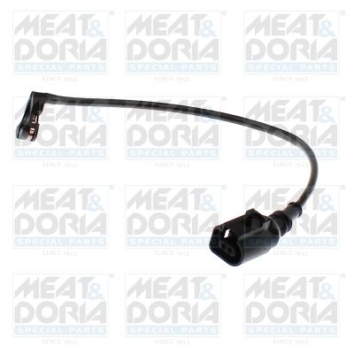 Styk ostrzegawczy, zużycie okładzin hamulcowych MEAT & DORIA 212190