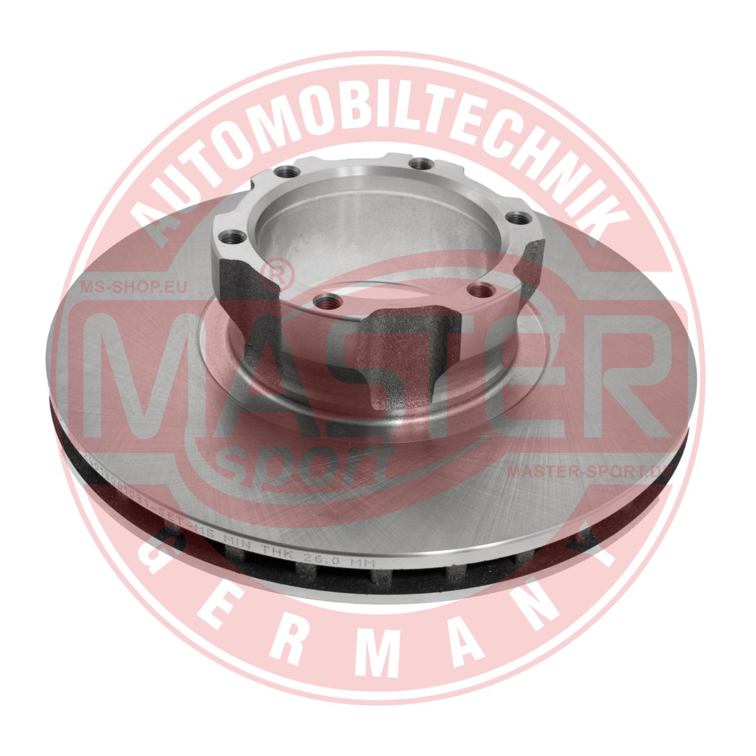 Tarcza hamulcowa MASTER-SPORT GERMANY 24013001031-PCS-MS