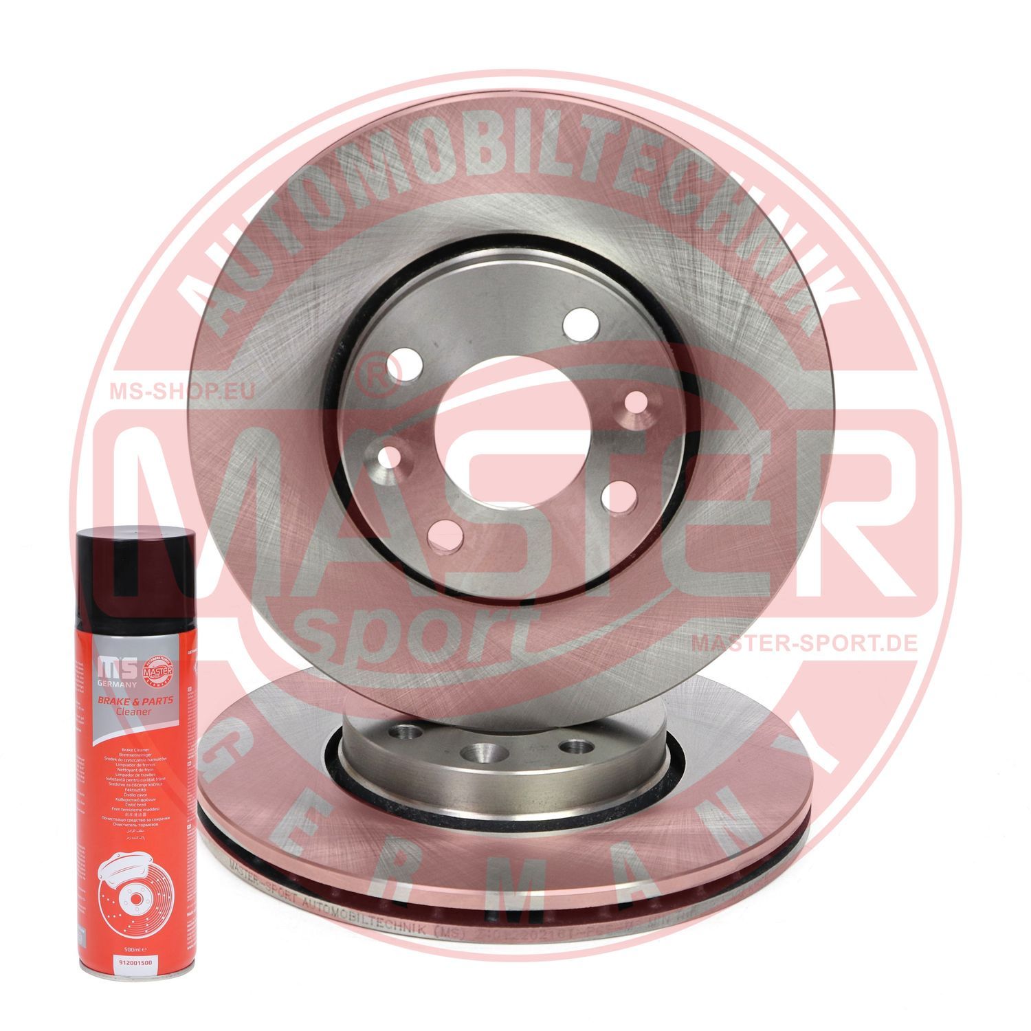 Tarcza hamulcowa MASTER-SPORT GERMANY 24012202161-SET-MSP