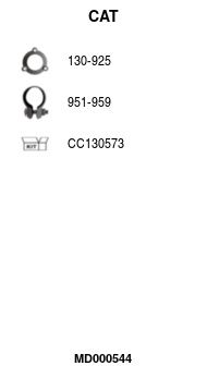 Katalizator FA1 1035983