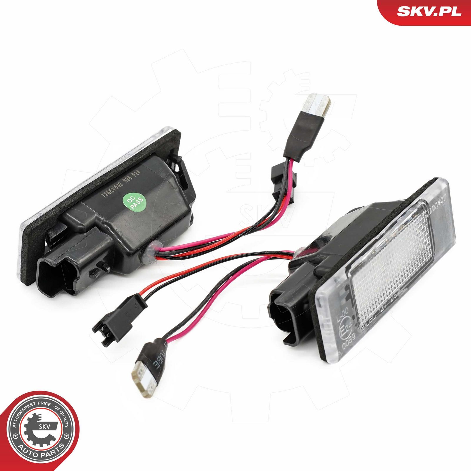 Iluminare numar de circulatie ESEN SKV 72SKV530