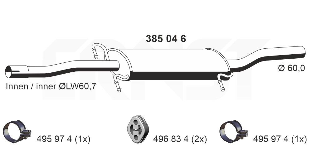 Toba esapamet intermediara ERNST 385046