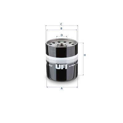Filtru ulei UFI 23.723.00