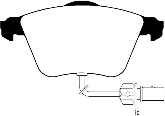 ABTEX - Front Brake Pad Set