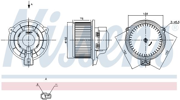 Pulseur d'air habitacle